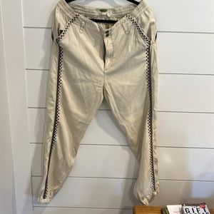 Anthropologie jogger pants. Size medium.